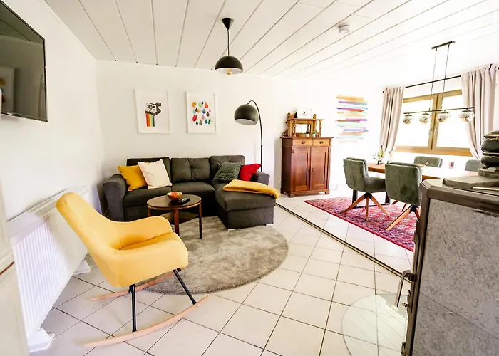 Birds-nest Balkon Waldblick Kamin Dom wakacyjny