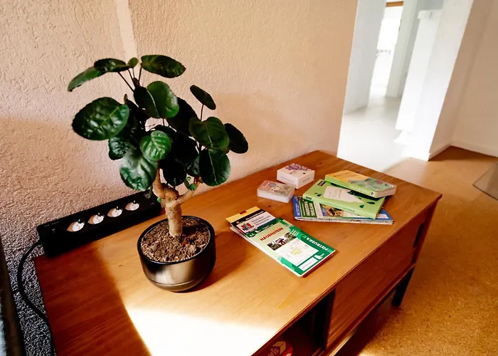 Birds-nest Balkon Waldblick Kamin Dom wakacyjny Darstein