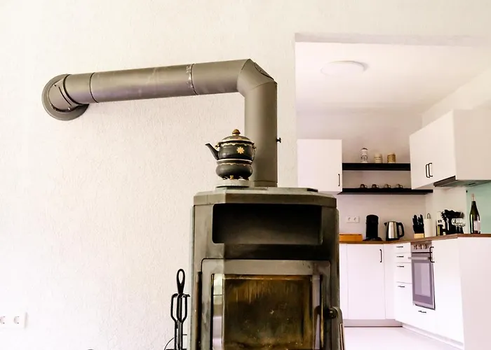 Birds-nest Balkon Waldblick Kamin Dom wakacyjny