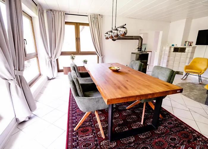 Dom wakacyjny Birds-nest Balkon Waldblick Kamin