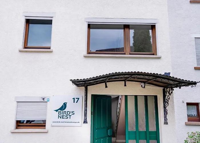 Dom wakacyjny Birds-nest Balkon Waldblick Kamin Darstein