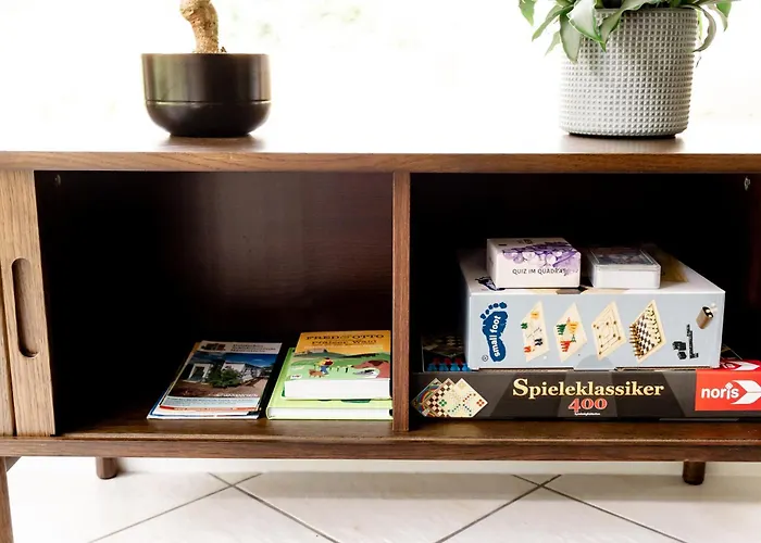 Birds-nest Balkon Waldblick Kamin Dom wakacyjny Darstein