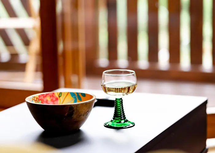 Dom wakacyjny Birds-nest Balkon Waldblick Kamin